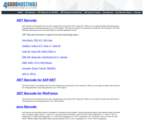 macrobarcode.com: .NET Barcode Generator for ASP.NET, C#, VB.NET, Java Barcode Generator
.NET Barcode Generator for ASP.NET, C#, VB.NET, Java Barcode Generator