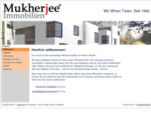 marcmukherjee.com: Mukherjee Immobilien - Köln - Immobilien Wohnungen Mietwohnungen Häuser Wohnung Haus
Häuser und Großwohungen für Familien. Jugendstil. Bauhaus. Postmodern.