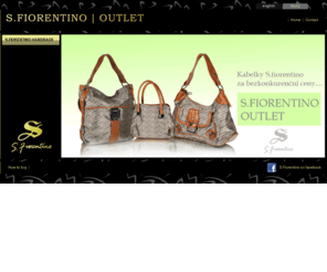 sfiorentinooutlet.com: S.Fiorentino OUTLET
Cross fashion - Nabízí široký sortiment kabelek, cestovních zavazadel, peněženek a doplňků. S.Fiorentino,Fish,Folio,...