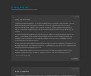 chanquete.net: chanquete.net - Administración desadministrada y otros realismos
Administración desadministrada y otros realismos