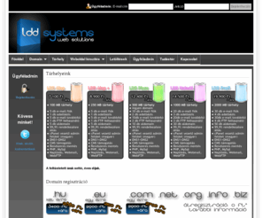 lddsystems.eu: LDD Systems :: Főoldal
LDD Systems, Webdesign, Web, Websites, Webpages, design, logo, server, php, mysql, tarhely, cms