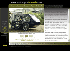 motorcycle-funerals.com: Motorcycle Funerals, UK Wide Motorcycle Hearse Service
UK Wide Motorcycle Funerals with the only fleet of British Built Motorcycle Hearses