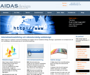 aidasdesign.com: Internetmarknadsföring - användarvänlig och sökmotorvänlig webbdesign
Aidas Design: En webbyrå i Huskvarna/Jönköping som erbjuder sökmotorvänlig webbdesign och marknadsföring på Internet