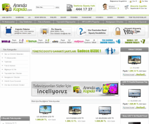 anindakapinda.com: LCD TV , LED TV , Plazma , En Ucuz Televizyonlar Bir Telefonla Aninda Kapida .com
www.anindakapida.com, En Ucuz LCD TV, LED, Plazma Televizyonlar ve AksesuarlarÄ± Bir Telefonla AnÄ±nda KapÄ±na Gelsin