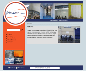 frimacor.es: FRIMACOR - Empresa
INSTALACIONES DE AIRE ACONDICIONADO Y CALEFACCIÓN EN CÓRDOBA Y ANDALUCÍA