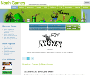 noah-games.com: Home
Noah-games a place to find to download games, download abandonware and old games.