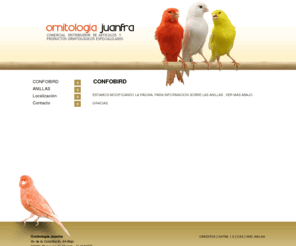 ornitologiajuanfra.com: CONFOBIRD - Ornitologia Juanfra
DESCRIPCION