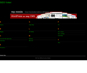 seovoter.com: SEO Voter » SEO News from all over the place
