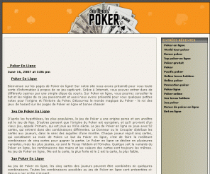 deltarentall.com: Poker En Ligne - Jeu Poker - Jouer Poker Online		
Apprendre Plus Au Sujet De Vos Jeux De Poker Préférés