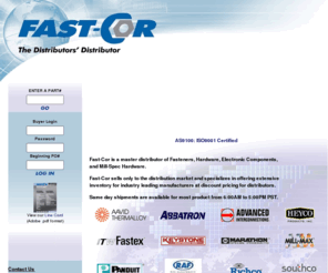 fast-cor.com: Fast-Cor
Fast-Cor Distributor's Source for Components and Fasteners
