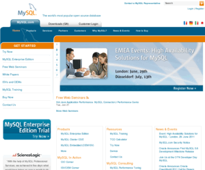mysql.com: MySQL ::  The world's most popular open source database
