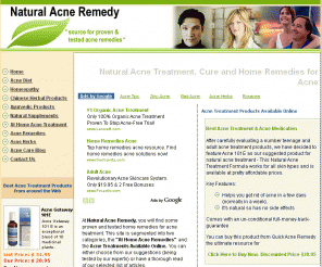 naturalacneremedy.com: Natural Acne Treatment, Cure and Home Remedies for Acne
Learn the most effective ways to get rid of acne naturally.