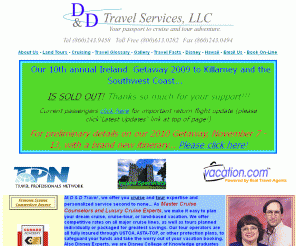 ddtvl.com: D&D Travel - Cruises, Disney, Tours, Caribbean, Hawaii, Europe-
