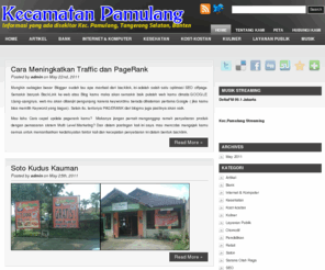 kecpamulang.net: ..:: Kecamatan Pamulang ::.. | Informasi yang ada disekitar Kecamatan Pamulang, Tangerang Selatan, Banten
Informasi yang ada disekitar Kecamatan Pamulang, Tangerang Selatan, Banten