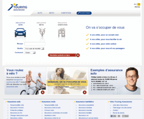 minikilometre.com: Assurance auto, moto et habitation: Touring Assurances
Assurance auto, moto et assurance habitation. Les meilleurs tarifs pour votre assurance auto, moto et habitation, un assureur direct faisant partie du groupe AXA, à vos côtés.