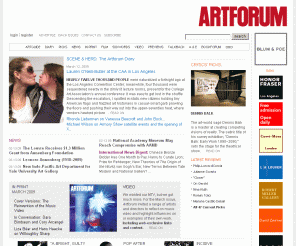 artforum.com: artforum.com / home
The online edition of Artforum International Magazine.