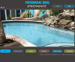 bedandbreakfastcuracao.net: **** Pietermaai Smal Apartments ****
Pietermaai Smal Apartments gelocaliseerd in Curacao Willemstad. Ben u op zoek naar een sfeervol vakantieadres op Curacao </em> Proef het échte 

      dagelijkse leven op Curacao, midden in de stad, in het historische hart 

      van Willemstad (vermeld op de Unesco World Heritage List), op slechts 20 

      meter van de Caribische zee, bevinden zich in een 200 jaar oud gerenoveerd 

      landhuis met bijgebouwen rondom een sfeervol zwembad, diverse “boutique 

      hotel style” appartementen.