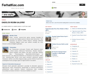 ferhatkoc.com: www.ferhatkoc.com
FerhatKoc'a ait kişisel site