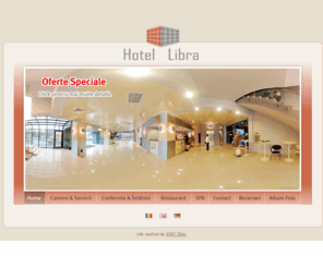 hotel-libra.com: Hotel Libra Sibiu
Departe de agitatia cotidiana, aflat la doar 800 m de centrul istoric al Sibiului, Hotel Libra va propune relaxarea cu stil si bun gust in 64 de camere(15 Single, 8 Single superior, 21 Duble, 18 Duble superior, 1 Apartament, 1 Apartament Deluxe)