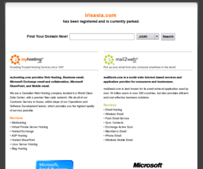 irisasia.com: myhosting.com Parked Domain | Webhosting & Email Hosting
Affordable webhosting & email hosting services for businesses of all sizes. Click here or call 1-866-289-5091 to get started today!