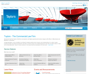 taylors.com: Taylors Solicitors - Commercial Lawyers in Manchester and Blackburn, Lancashire
Commercial law firm Taylors Solicitors are dynamic and highly experienced business lawyers with offices in Manchester and Blackburn, Lancashire. 