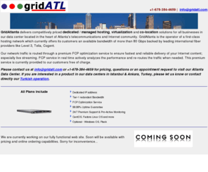 gridatl.com: Dedicated Server, Virtualization, Co-Location - Grid Atlanta Data Center
We offer business web hosting, dedicated server, virtualization, co-location and soon cloud hosting. and application development customized to your needs. Learn more at navisite.com