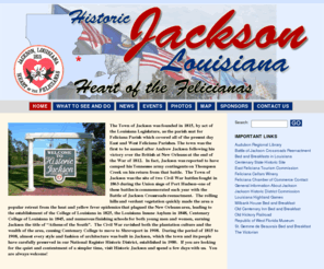 jacksonlouisiana.net: Historic Jackson Louisiana:
Heart of the Felicianas
