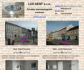 lux-dent.com: LUX-DENT s.r.o. Privátní stomatologické centrum
