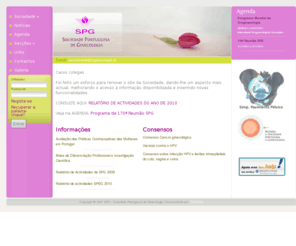 spginecologia.pt: HOME | SPG - Sociedade Portuguesa de Ginecologia
SPG em HOME