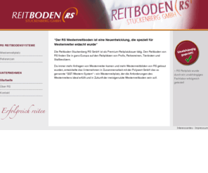 westernreitboden.de: Westernreitboden und Westernreitplatz von Reitboden Stuckenberg
Der ideale Westernreitboden für Westernreiter. Der RS Westernreitplatz wurde für die speziellen Anforderungen entwickelt