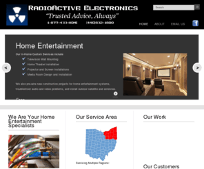 radioactivenow.com: Home Theater Professionals | Radioactive Electronics
Home Theater and Entertainment Specialists. RadioActive Electronics is a Radio Shack franchise. We install home theaters, car audio systems, and satellite TV systems.