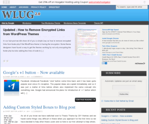 wlug.net: Get Netted : Technology, Tips , Tricks, Windows, Software
Tips , Tricks and Tutorials for Emails, Software , Gadgets, Search Engines , Windows and more.