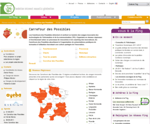 carrefourdespossibles.org: Carrefour des Possibles - Fondation Internet Nouvelle Génération
Association pour susciter une réflexion sur les usages de l’Internet de demain