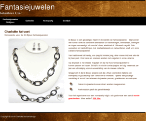 fantasiejuweel.com: Fantasiejuwelen - Di-Bijoux
Di-Bijoux, een gevestigde waarde in de wereld van de fantasiejuwelen, staat garant voor een geslaagde homeparty bij u thuis.