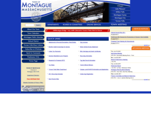 montague.net: The Official Site of Town of Montague
Welcome to the Official Website of Town of Montague.  This page redirects you to our home page.