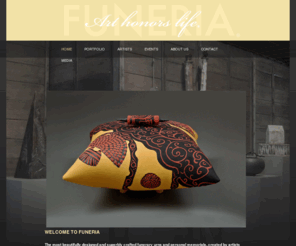 pieta.com: FUNERIA | Art honors life with unique artist-made cremation urns, original handmade keepsakes and beautiful funerary art
FUNERIA, artistic urns and custom urns. International funerary and personal memorial art agency FUNERIA, with its unique contemporary cremation urn gallery, Art Honors Life, is the pioneer and leading resource for original artist made urns, the founder of the respected Ashes to Art biennial urn competition and exhibition, and promotes and sells original urn designs, beautiful, handmade and finely crafted cremation urns and keepsakes in bronze, wood, ceramics, biodegradable materials, crystal, glass, and innovative sculptural materials to retail customers, funeral homes and forward-thinking funeral service providers and cremation urn distribution channels throughout North America and worldwide.