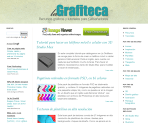 grafiteca.info: La Grafiteca
Colección de recursos gráficos y tutoriales para consulta de diseñadores. Catálogo de referencias en continua ampliación.