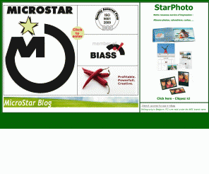 microstar.be: MICROSTAR
microstar website index page