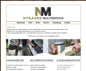 nygaardmultiservice.dk: Nygaard Multiservice - Din hjælp til hus og have
