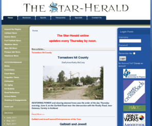 starherald-me.com: Star Herald 04.13.2011
Northern Maine's Fastest Growing Newspaper.  Aroostook County's Independent Voice.