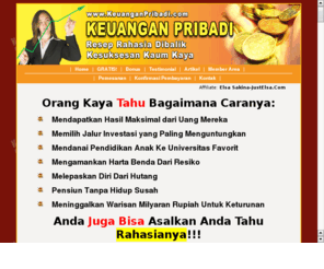 asetinternet.com: AsetInternet.Com :: Order eBook Keuangan Pribadi: Resep Rahasia di Balik Kesuksesan Kaum Kaya
Strategi dan Tips Mengatur Keuangan Ala Orang Kaya