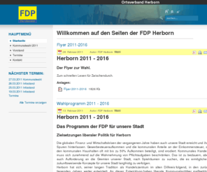 fdp-herborn.de: Willkommen auf den Seiten der FDP Herborn
FDP Ortsverband Herborn