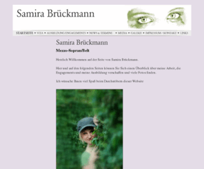 samira-brueckmann.com: Samira Brückmann
Informationen über Samira Brückmann (Brueckmann) aus Hamburg, die als Musical - Darstellerin / Schauspielerin arbeitet