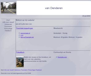 vandenderen.net: van Denderen
