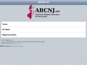 abcnj.org: Archives
The regional web site for the American Baptist Churches of New Jersey