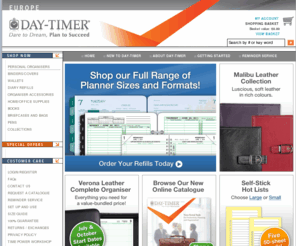 daytimers.co.uk: Organisers: Personal organisation and productivity from Day-Timer
Day-Timer offers quality organisation products, including versatile and easy-to-use personal organisers.