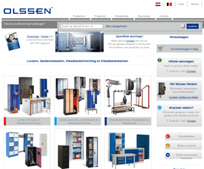 lockerdiscounter.com: Lockers, Garderobekasten, Kleedkamerinrichting en Kleedkamerbanken - Olssen.nl
Olssen, de leverancier van opbergmeubels zoals lockers, garderobekasten, golflockers, gereedschapkasten, kasten, stellingen, stoelen, werkplekken