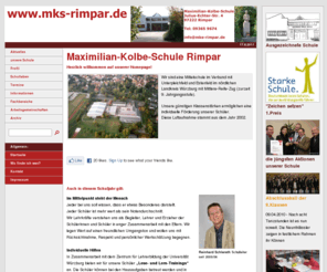 viering.com: Maximilian-Kolbe-Schule Rimpar
offizielle Homepage der Maximilian-Kolbe-Schule (Hauptschule) Rimpar, Lkr. Würzburg, Bayern