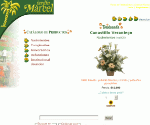 jardinmarcel.cl: 
   Jardín Marcel

Tienda virtual de venta de flores y arreglos florales, con despacho a domicilio.