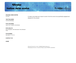 swimcentres.com: 4Stroke @ Frutina Swim Centre
Providing students with good technique, a sound understanding of the four strokes and for some the opportunity to pursue swimming as a sport at club level and beyond.